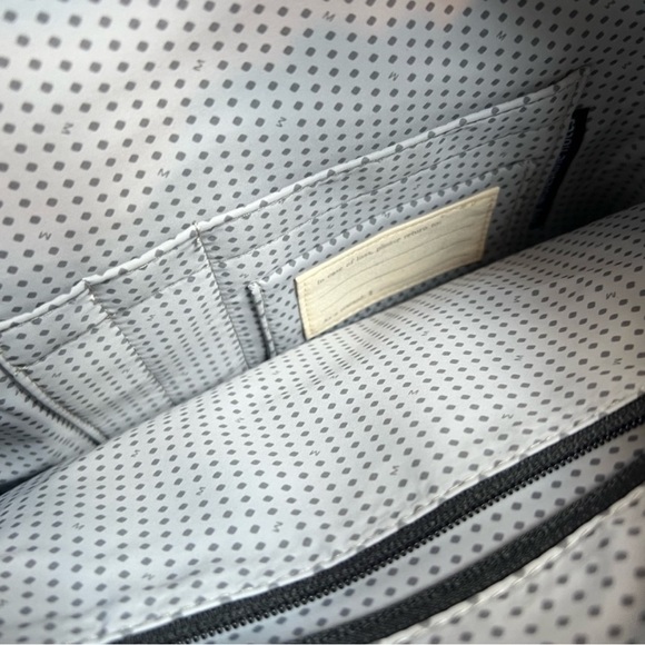 Moleskine Black Foldover Tote NWT - Picture 6 of 7